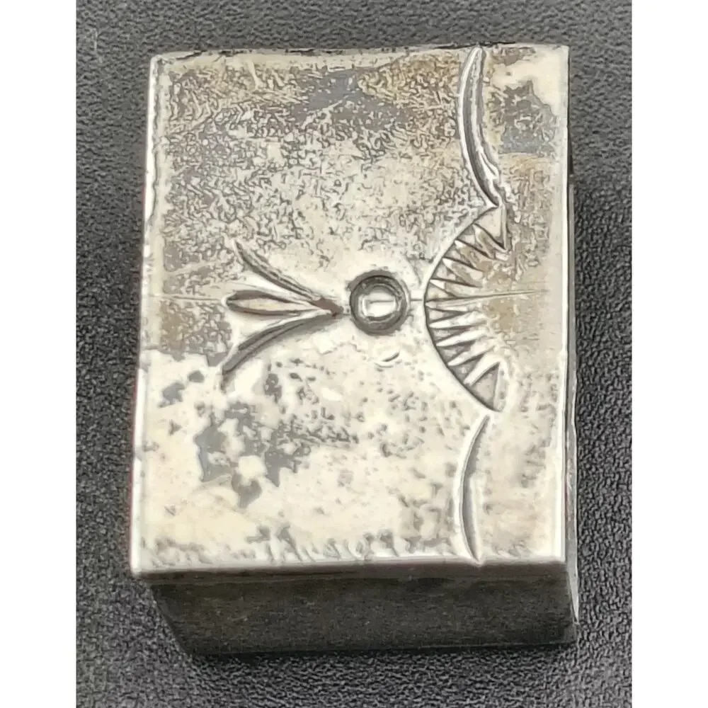 Vintage Navajo Bernice Bonney Sterling Silver 4pc Ranger Buckle Set Unmounted